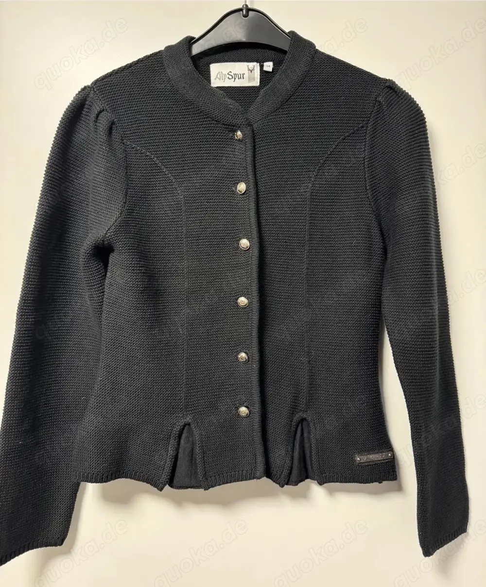 Alpspur Trachtenjacke schwarz Größe 34