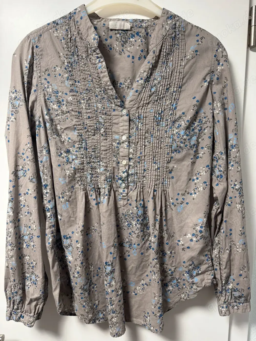 Bluse Langarm Blumenmuster Größe 38