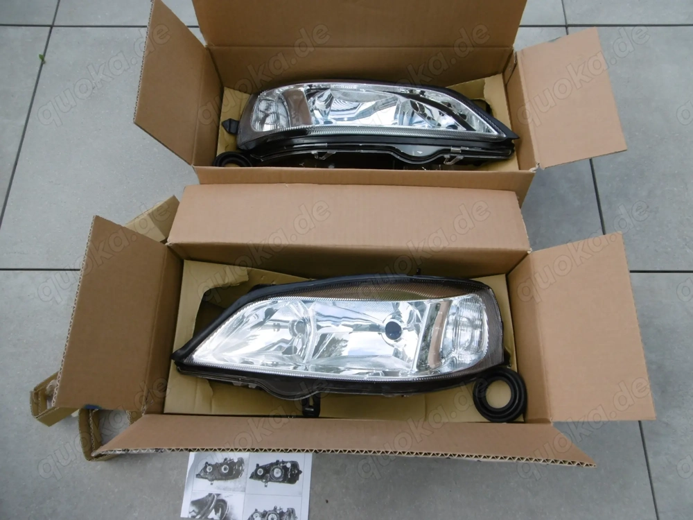 Hauptscheinwerfer Opel Astra G 442-1116 - LD EM