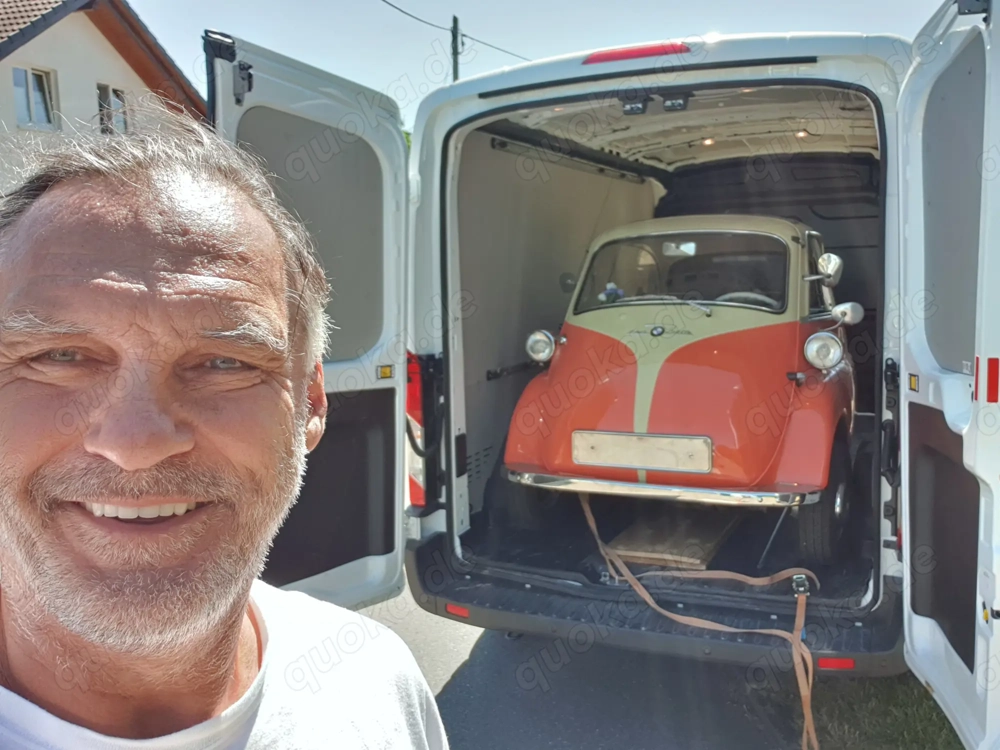 BMW Isetta 250 mit neuwertigem 300er Motor, kein Rost, nie geschweißt