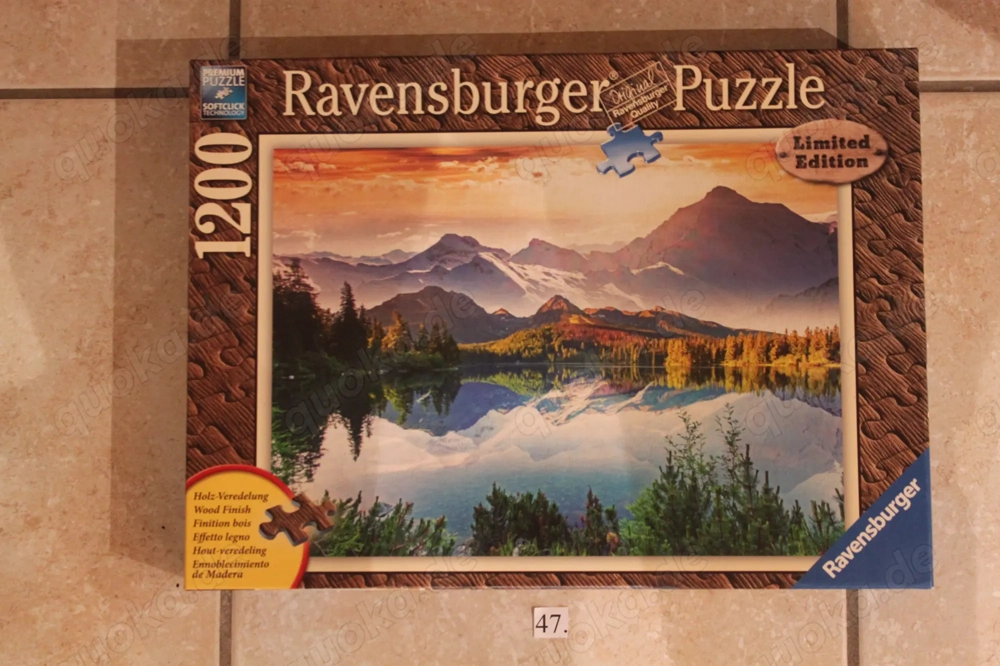 Puzzle 3 Stück 1000 -1200 teilig abzugeben !