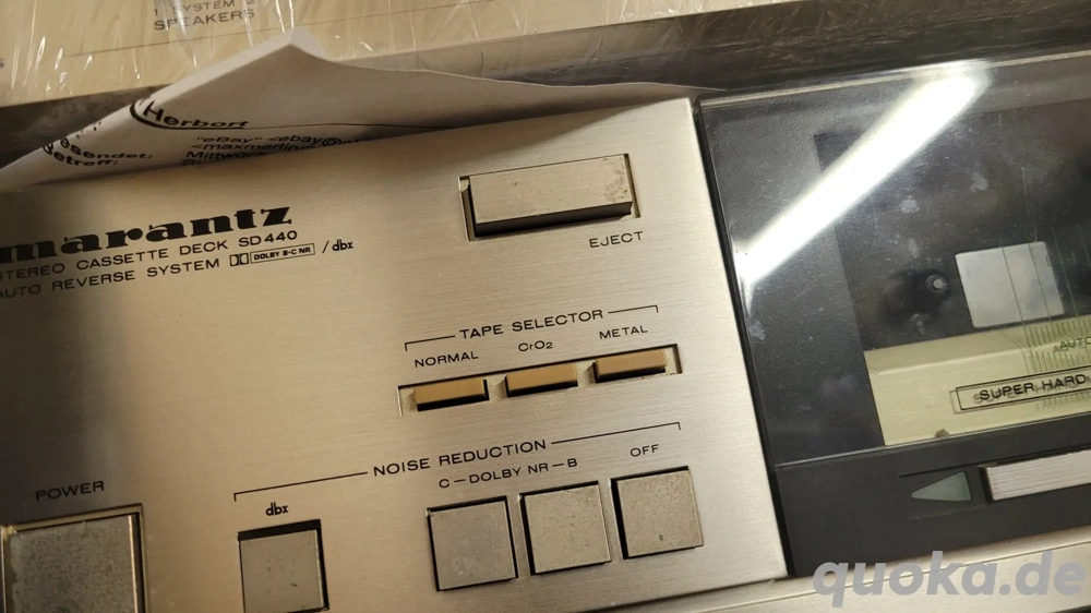 Marantz SD440 Autoreverse Tapedeck