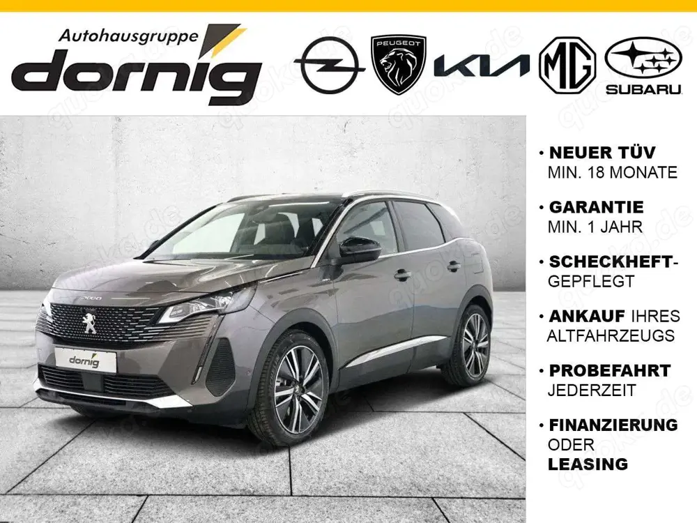 Peugeot 3008 GT Pack PHEV 300 e-EAT8, 7,4KW