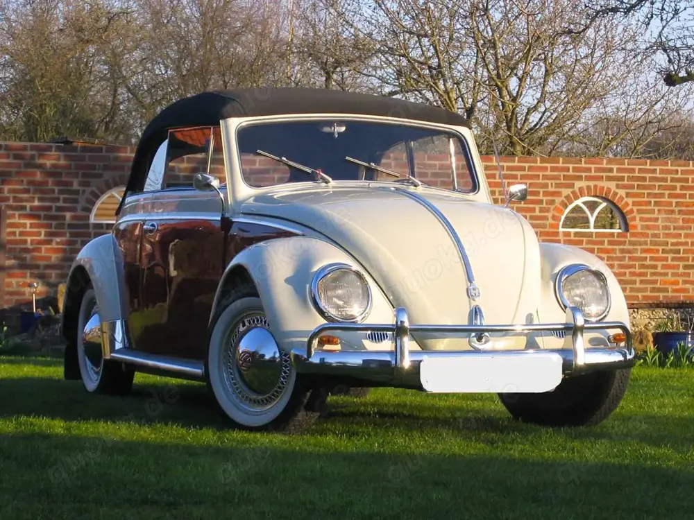 Volkswagen Käfer Cabrio mit Winkern aus Sammlerhand