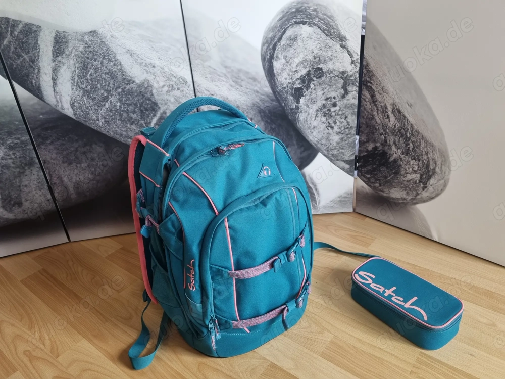 Satch Schultasche türkis