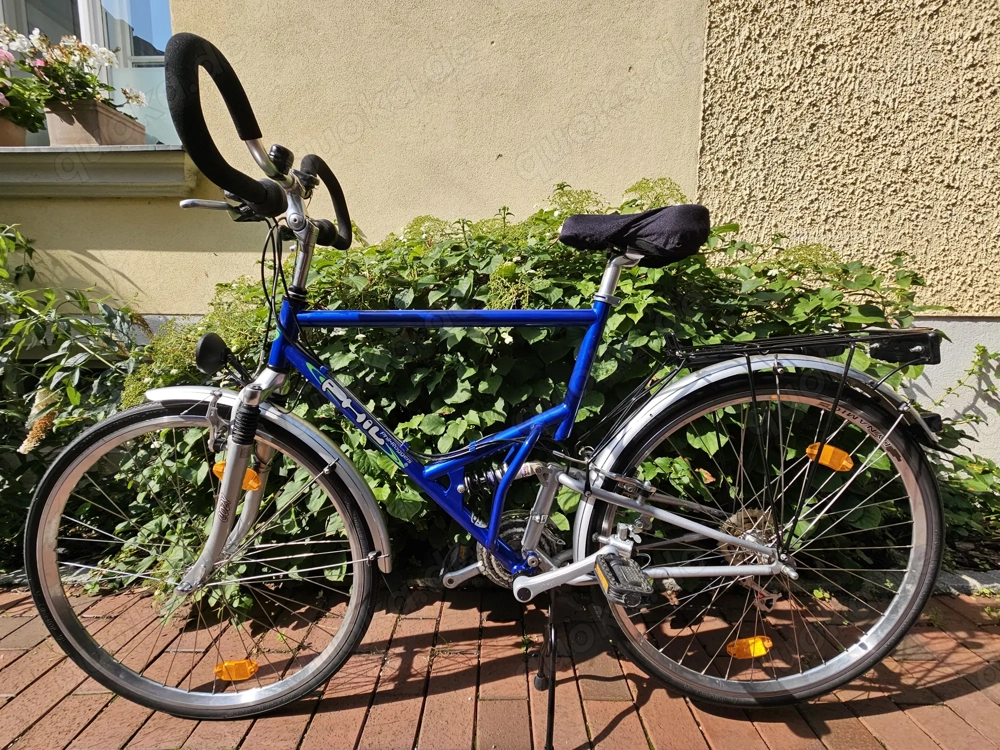 Neuwertig! 28 er Herren Alu Fahrrad MTB Cityrad Mountain Trekking 21 Gang Shimano TOP!