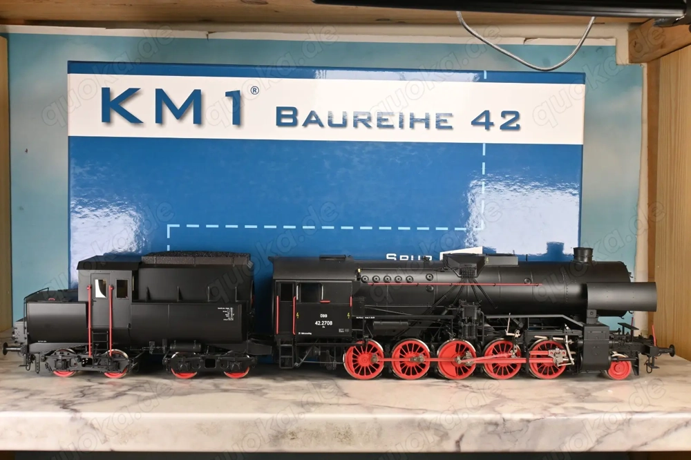 KM 1 Modellbau Spur 1 Br. 42.2708 Dampflok
