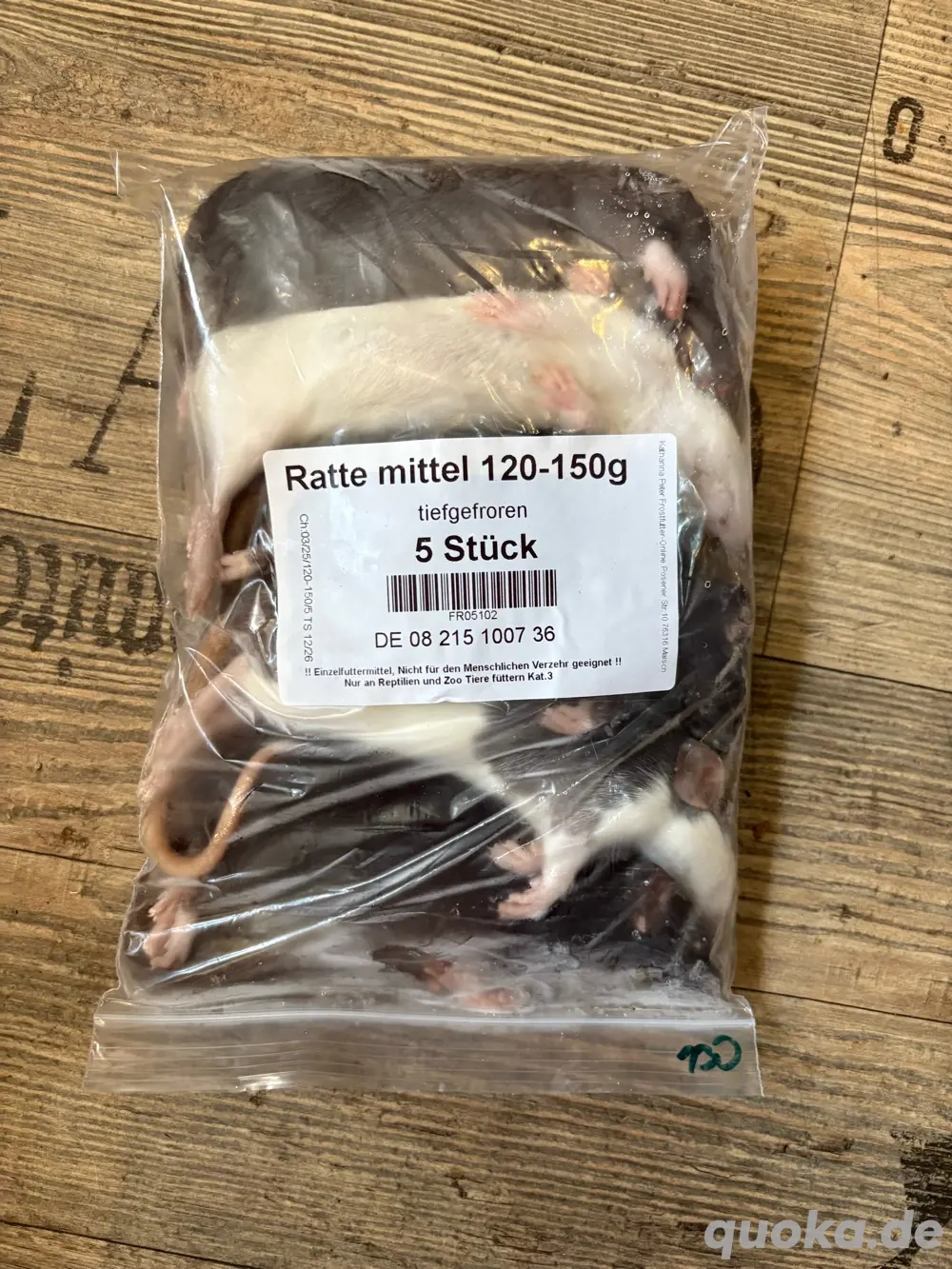 Frostfutter Frostratten 