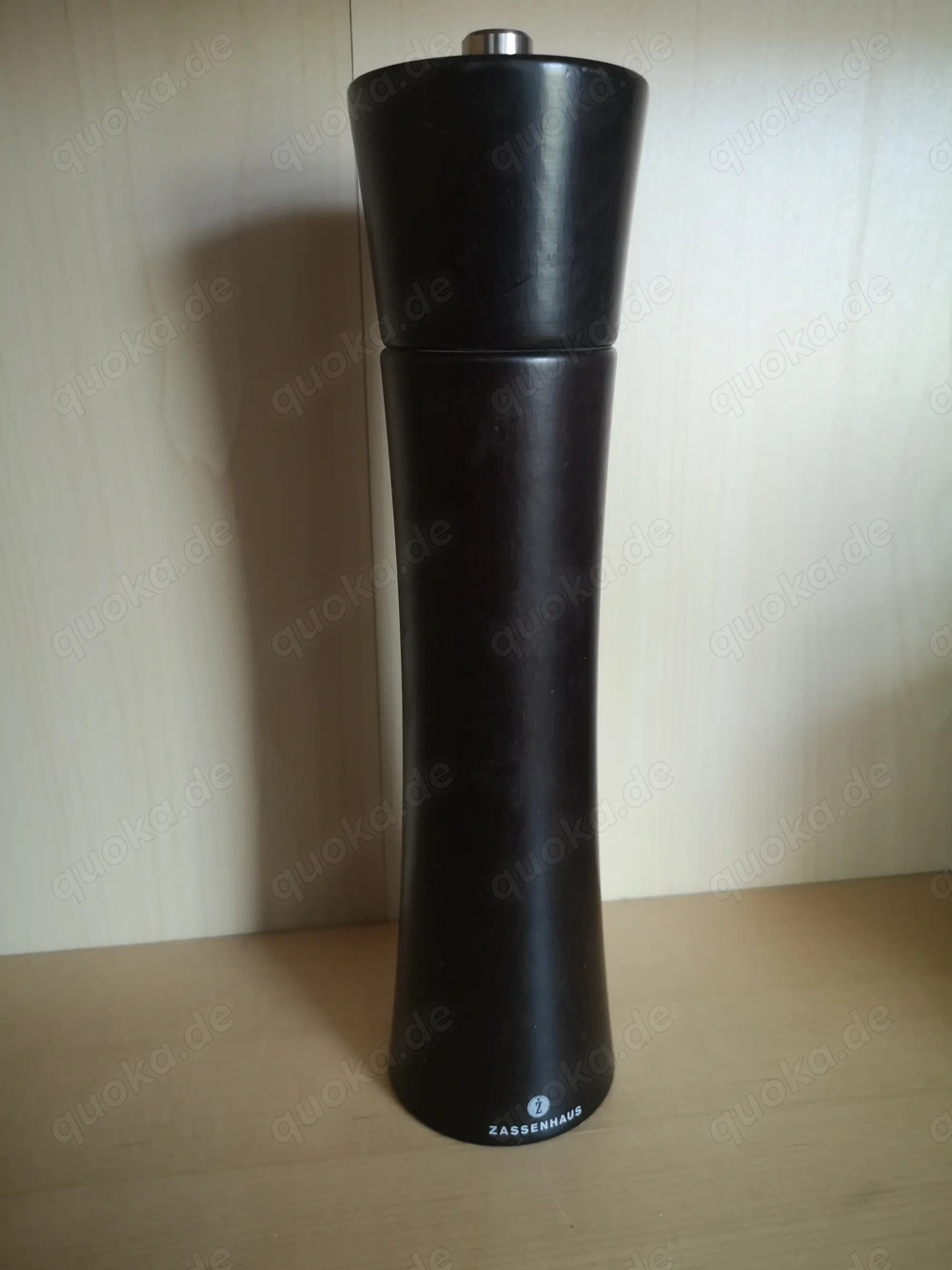 Edle Zassenhaus Pfeffermühle mit 6 Stufen Keramik Mahlwerk