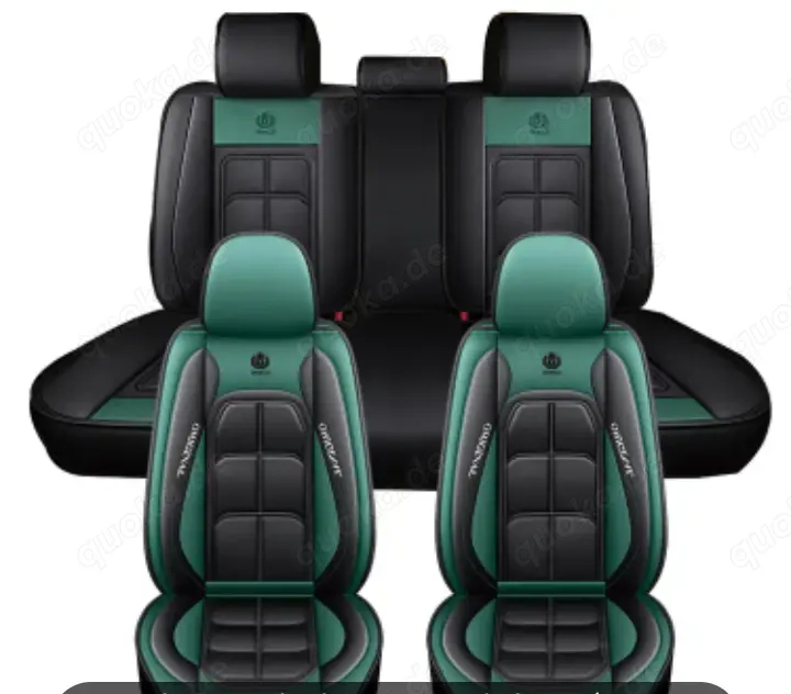 Ich biete Autositzbezüge Kunst-Leder Komplettset für alle Jahreszeiten 