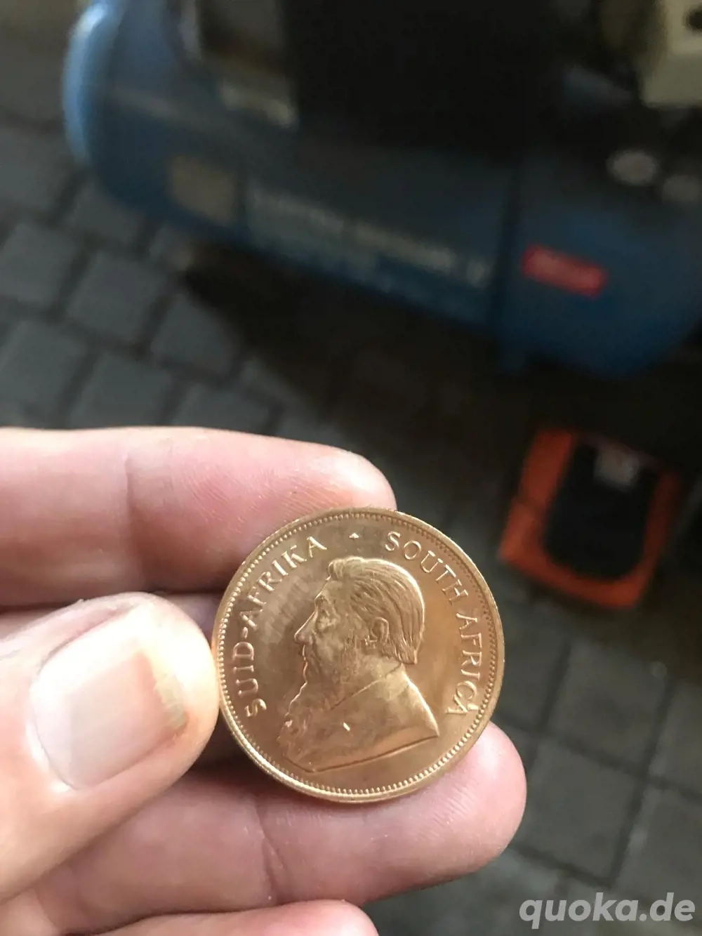 Münze Krügerrand aus 1978