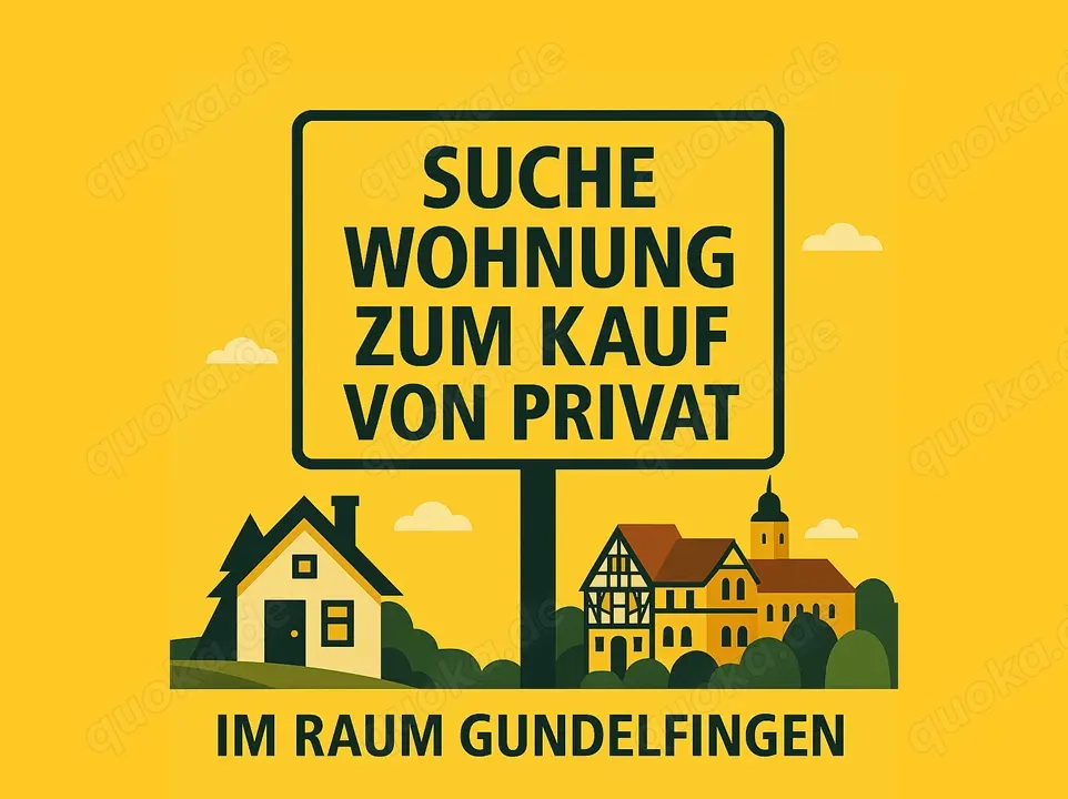 SUCHE Wohnung zum Kauf von PRIVAT ( ETW   Eigentumswohnung)