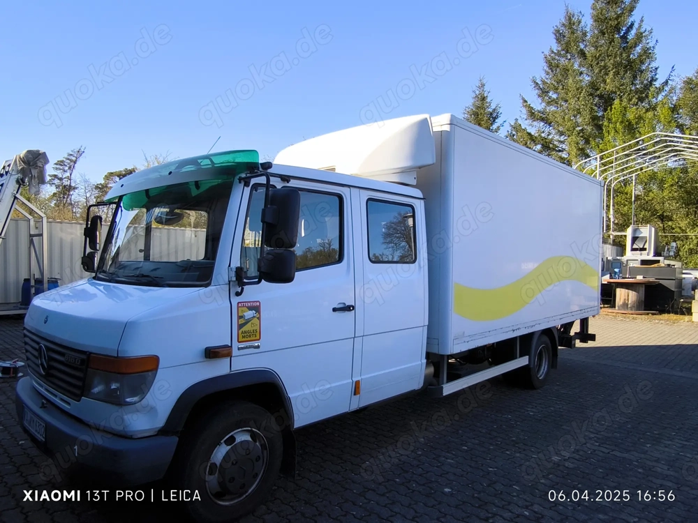 Merceds Benz Vario 816, Doppelkabine, Kasten mit 1t Ladeplattform Merceds Benz Vario 816, Doppelkabine, Kasten mit 1t Ladeplattform