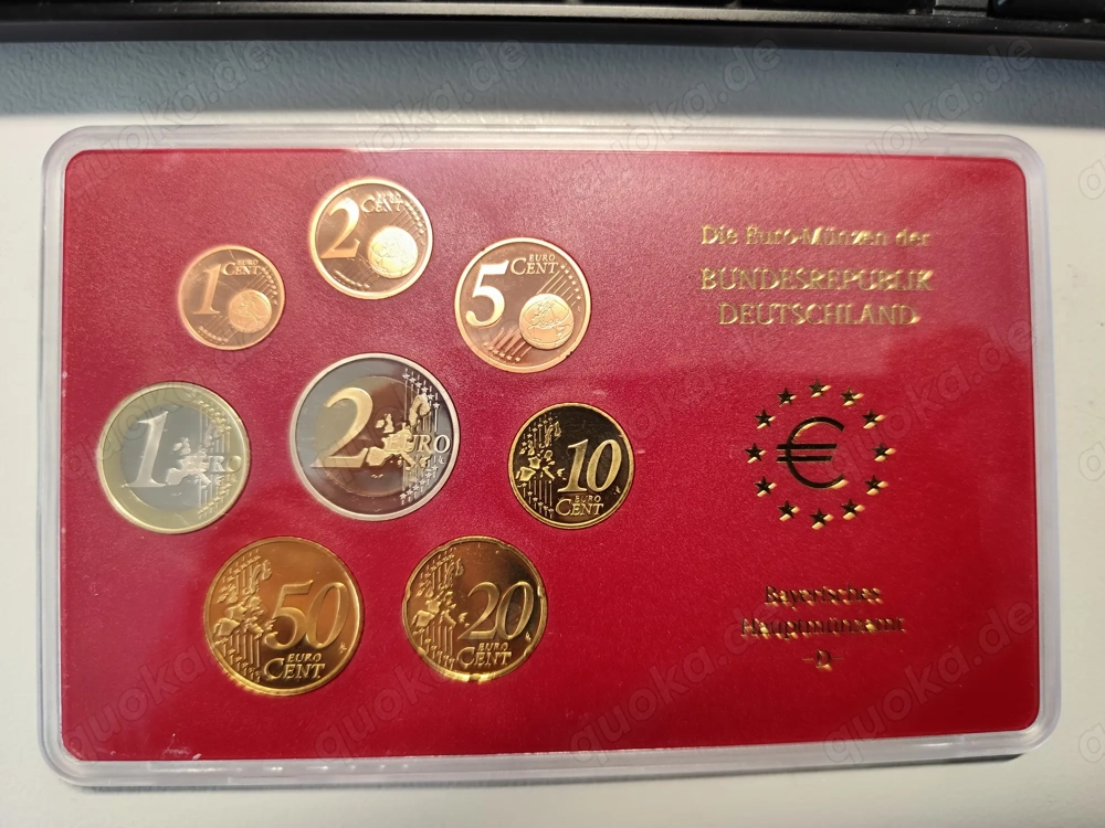 Euro-Kursmünzensatz PP Bundesrepublik Deutschland 2004