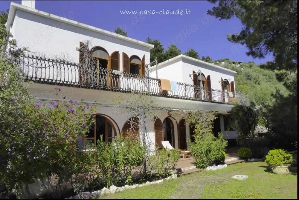 Ferienhaus Ferienwohnung mit Meerblick Süd Italien Apulien Gargano max. 6 Pers.
