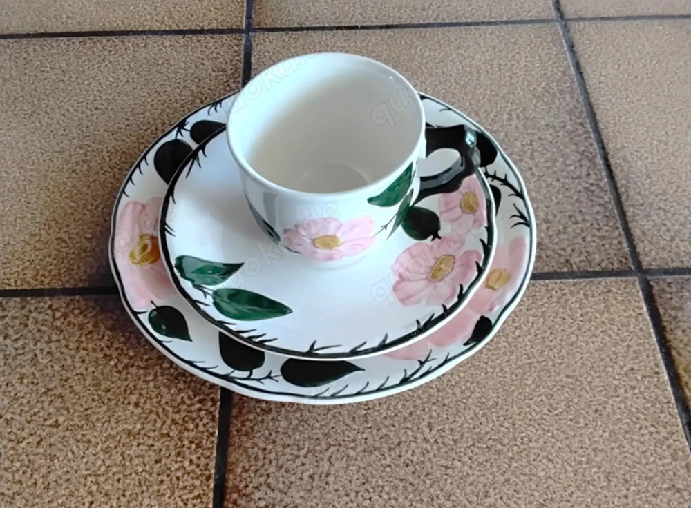 Villeroy & Boch, Kaffeegedeck "Wildrose"