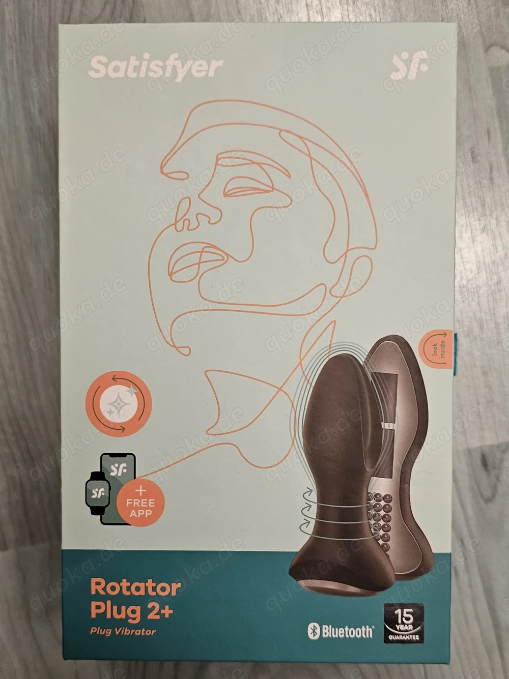 Satisfyer Rotator Plug 2+ - OVP -