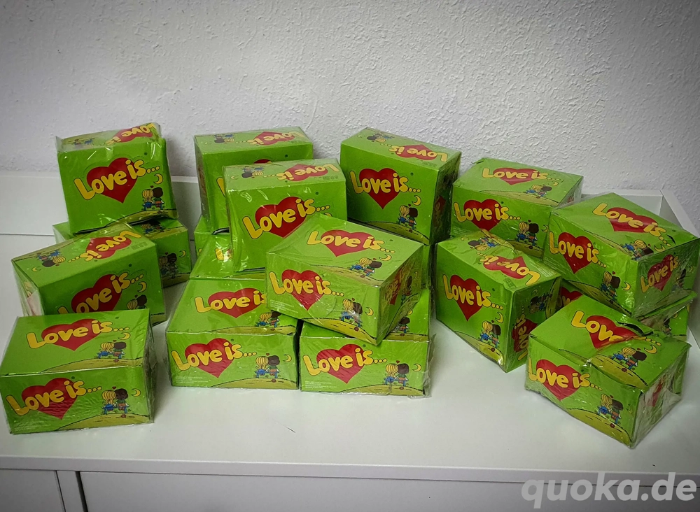 Love Is Kaugummi 100St Apfel 