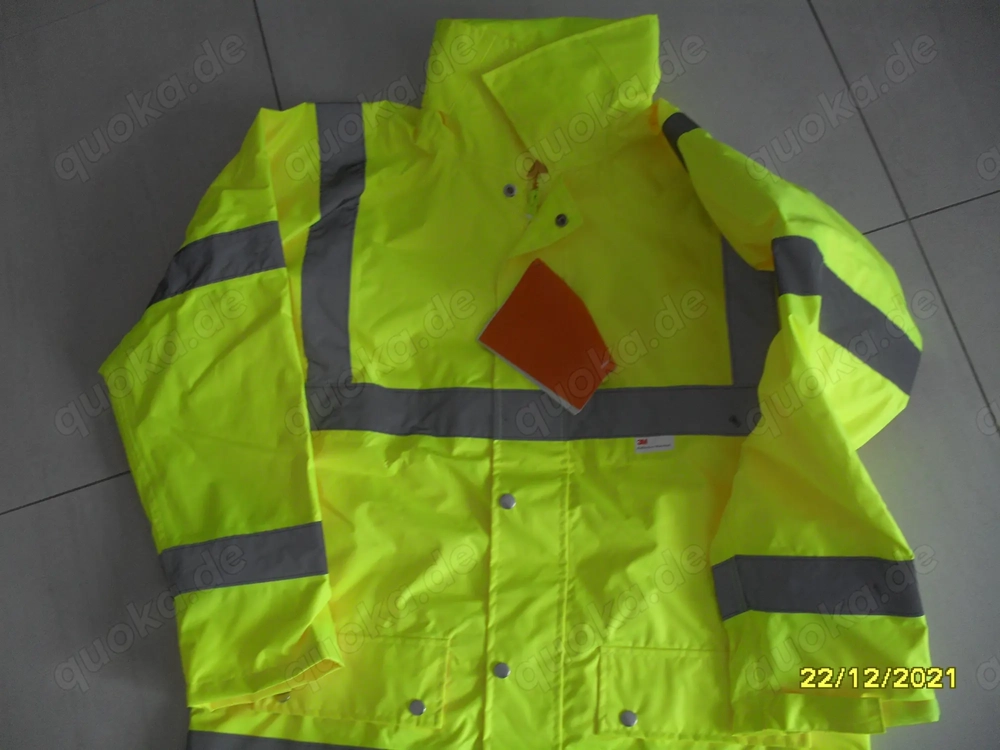 Warnschutz Regenjacke STONEKIT Grösse M Warnschutz Regenjacke STONEKIT Grösse M