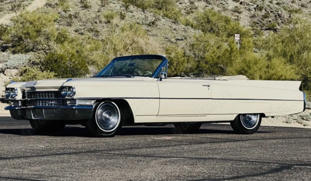 1963 Cadillac Convertible Original Oldtimer Dreamcar