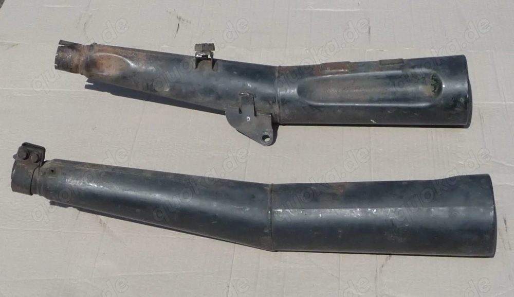 Abgasanlage SANKEI 2208, Auspuff links rechts Auspuffanlage Honda Vf 1000 F