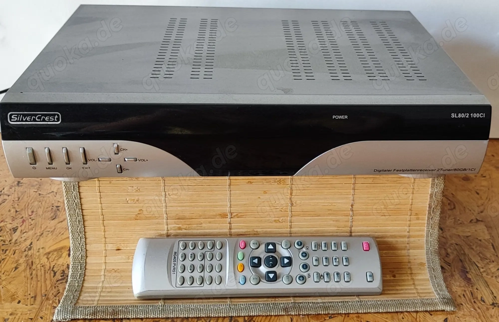 Digitaler Festplatten Twin Sat-Receiver originalverpackt
