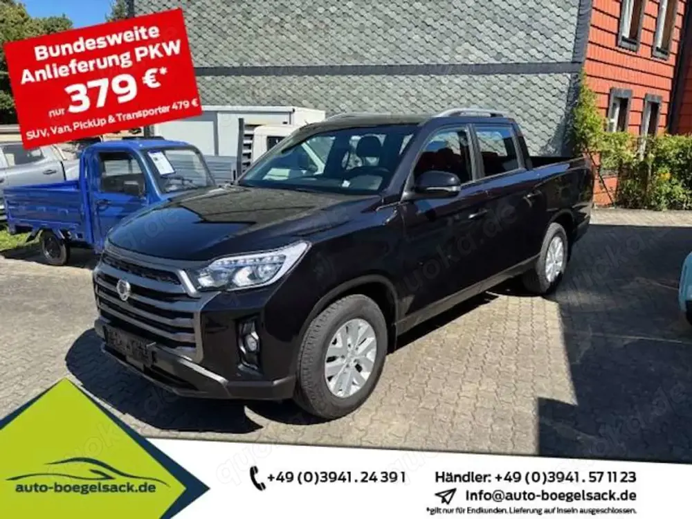 SsangYong Musso GRAND QUARTZ 4x4 AUTOMATIK+AHK3500kg+LAGER