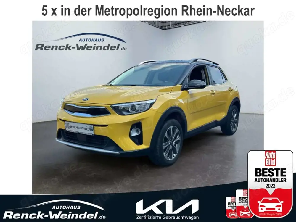 Kia Stonic Spirit 1.0 T-GDI Totwinkelassistent Klimaautom Nav