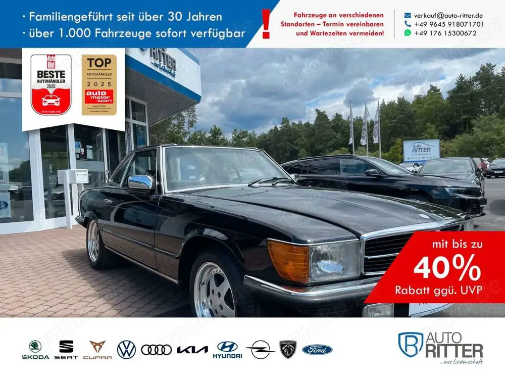 Mercedes-Benz SL 380 Cabrio H-Kennzeichen R107 Note 1-2