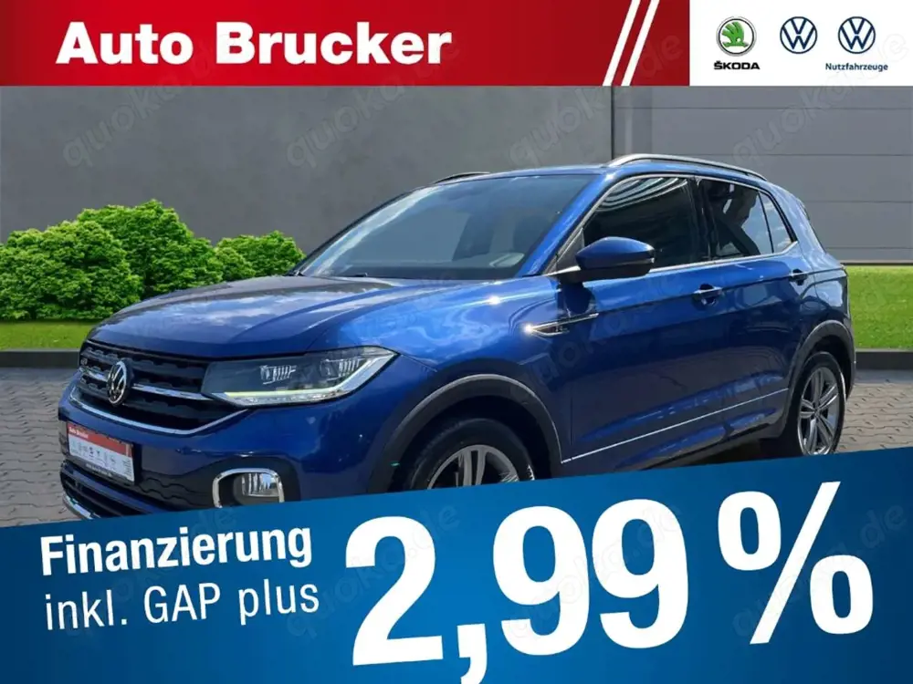 Volkswagen T-Cross R-Line 1.0 TSI LED+Navi+SHZ+2-Zonen-Klimaautomatik