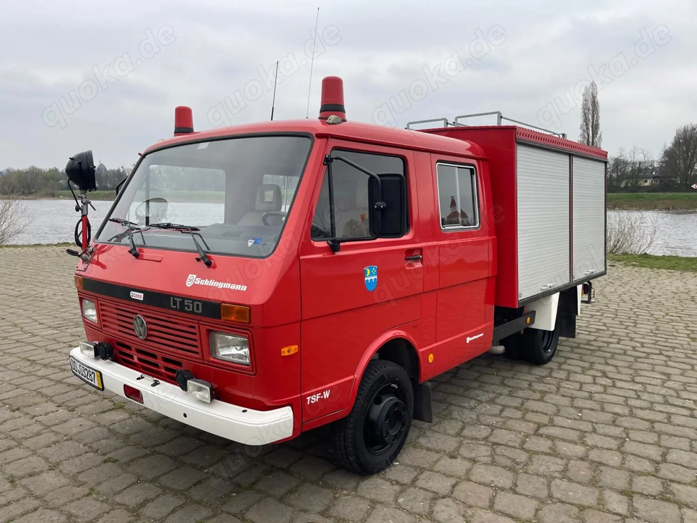 VW LT 50 Feuerwehrfahrzeug aus dem Baujahr 1993   ein Klassiker