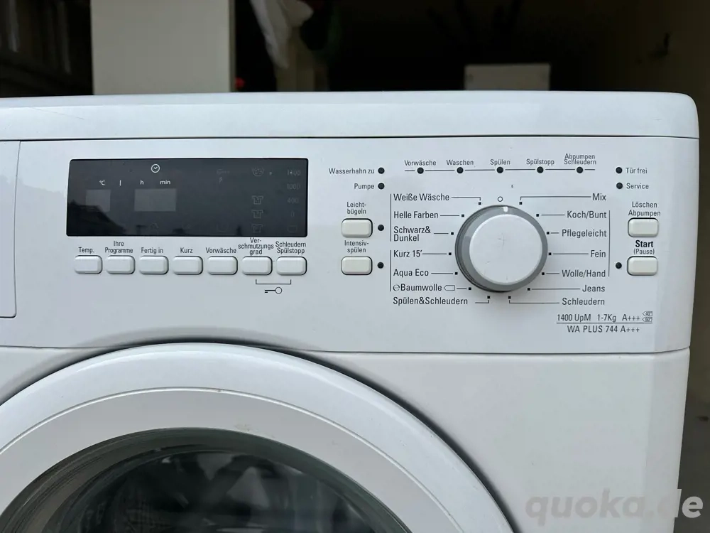 Bauknecht Waschmaschine WA Plus 744 A+++