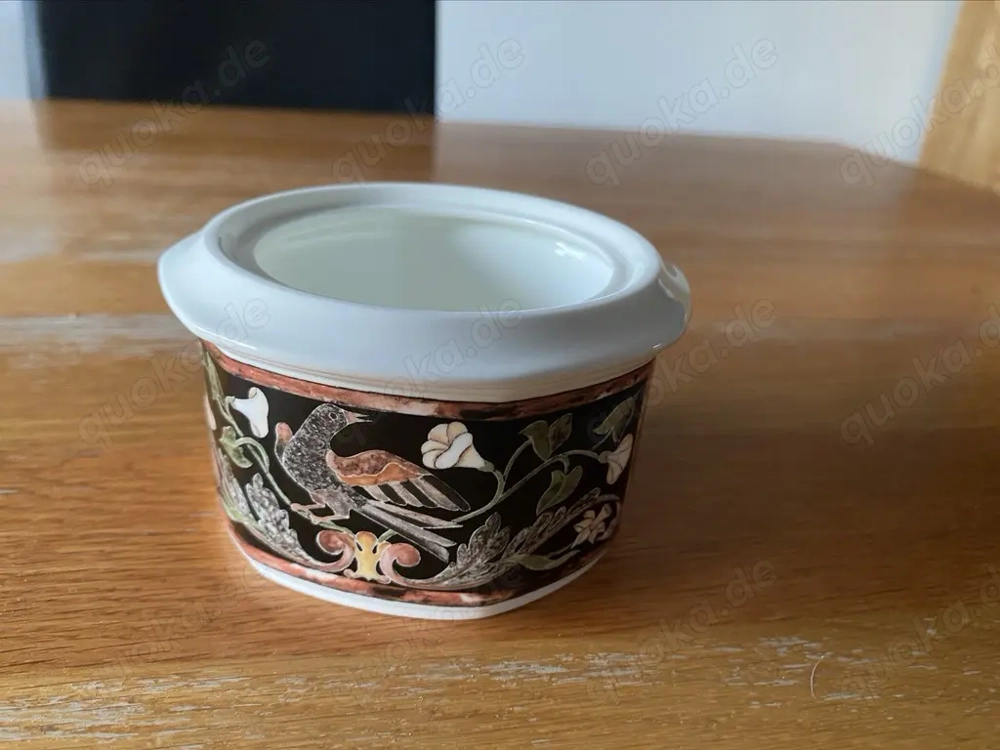 Gallo Intarsia Zuckerdose Bone China