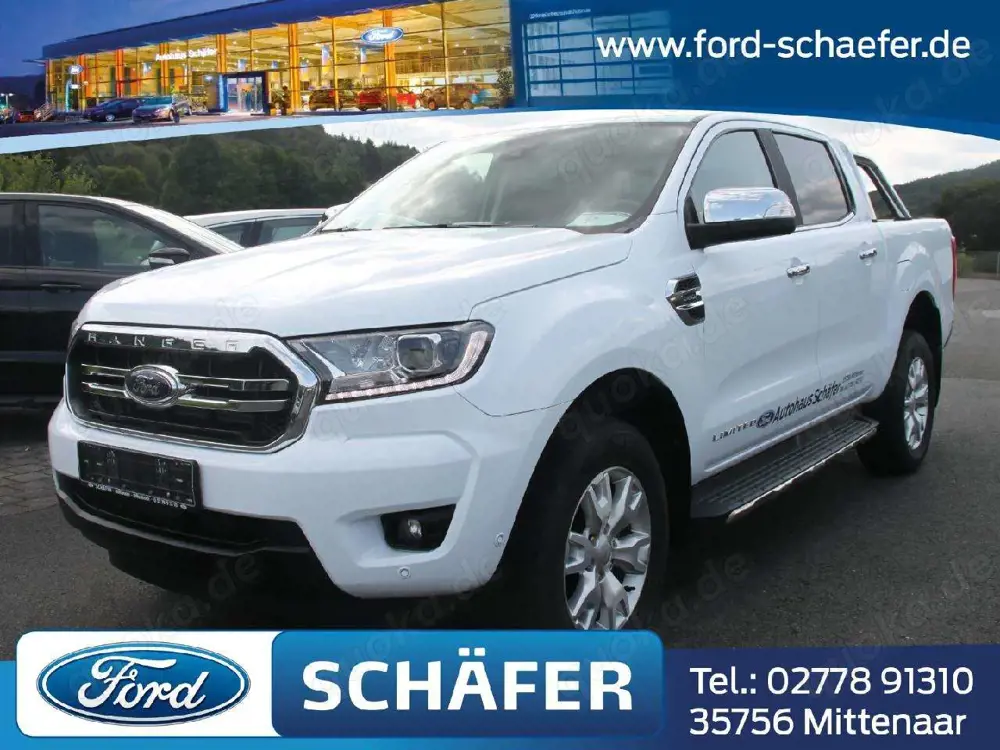 Ford Ranger Limited Doppelkabine 4x4+LMF+SHZ+NAVI+AHK+RFK+