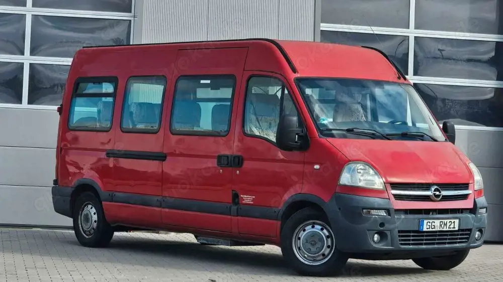 Opel Movano 12 Sitzer Klima EFH mit Rampe