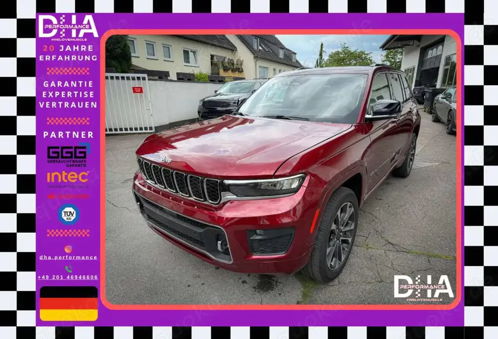 Jeep Grand Cherokee 3.6 V6 OVERLAND LED PANORAMA NAVI