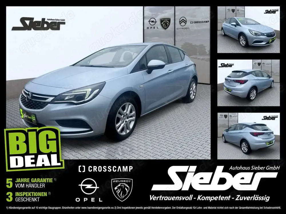 Opel Astra K 1.0 Turbo Edition PDC*TEMPOMAT*REGENSENSO