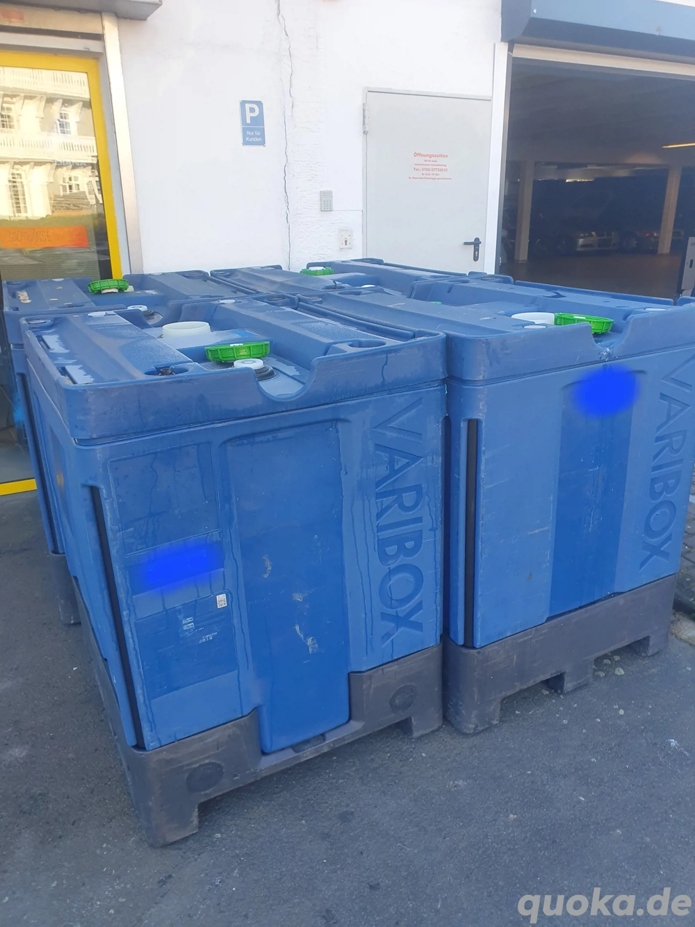 variobox 1000l  Hochsicherheitscontainer Doppelwandig 