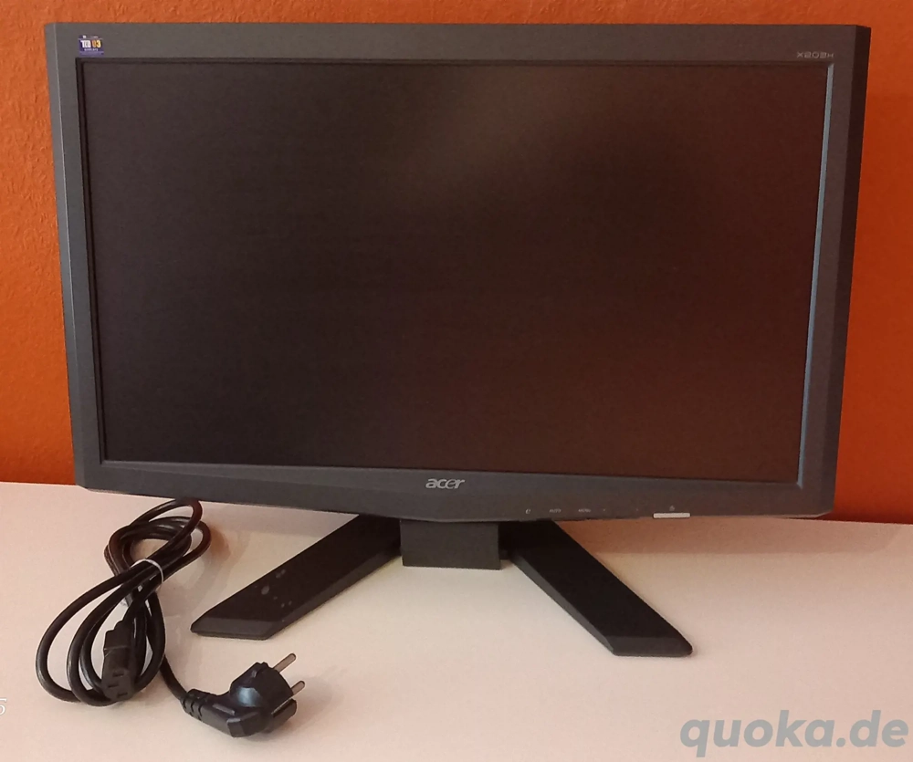 acer Wide LCD Monitor 20" 20 Zoll 51 cm X203H Neigbar