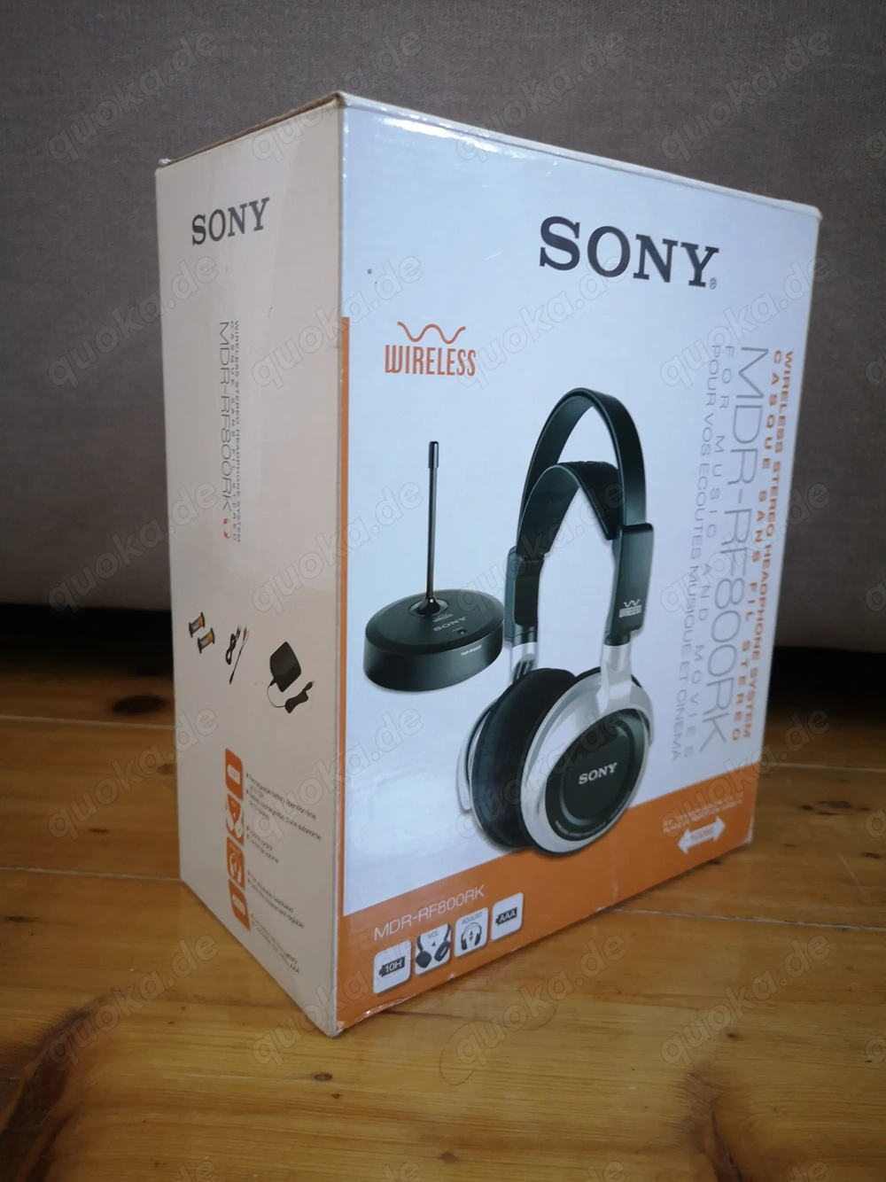 Sony MDR-RF800RK Wireless Funk Kopfhörer in OVP
