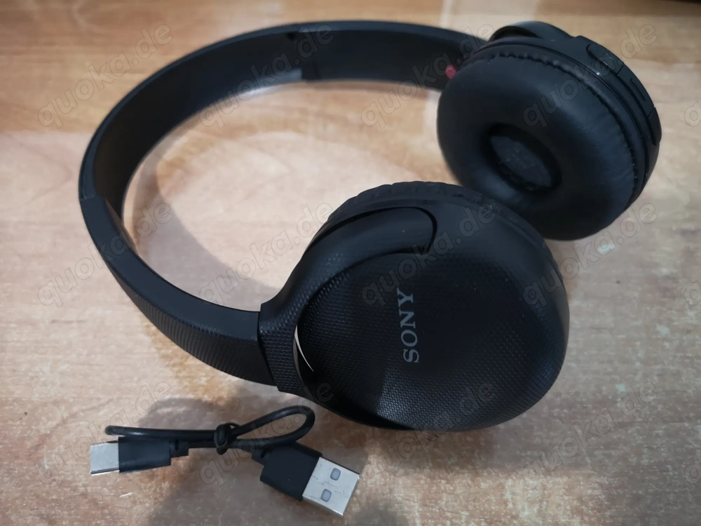 Sony WH-CH510 wireless Bluetooth Kopfhörer schwarz 