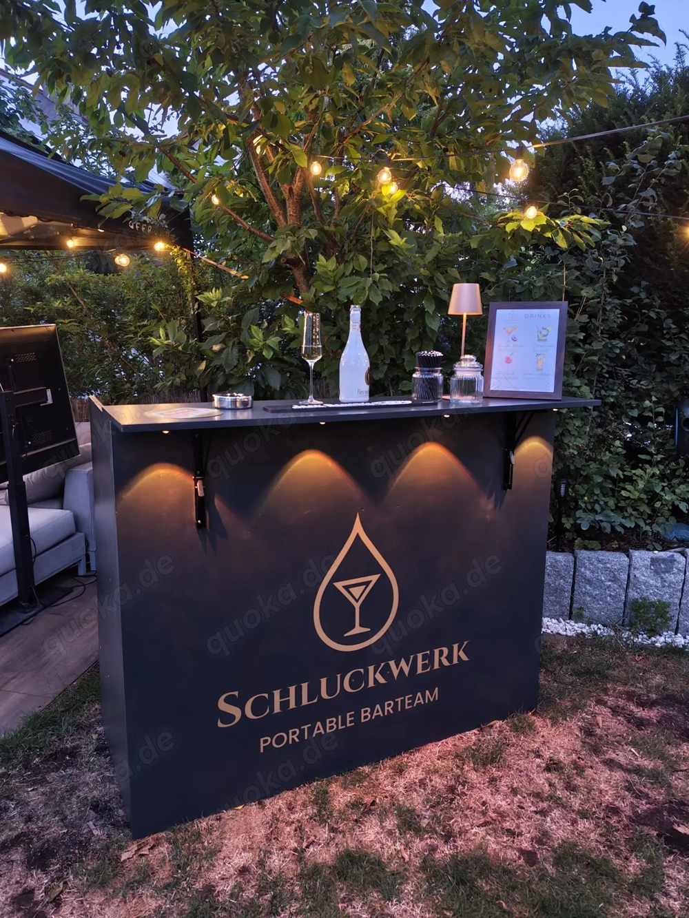 Mobile Cocktailbar für Firmenevents, Hochzeiten & Geburtstage