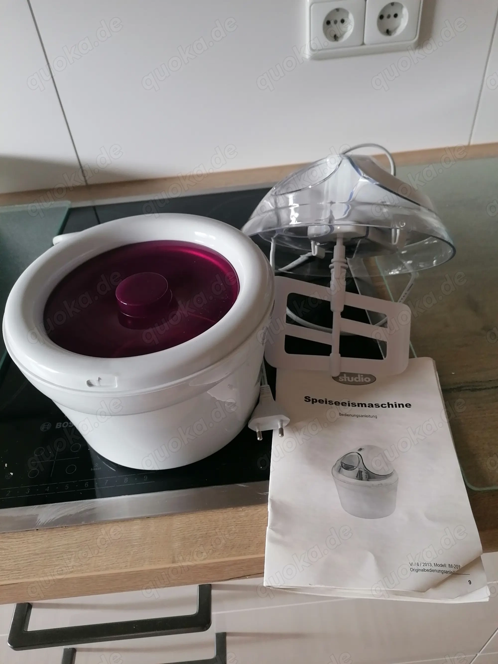 Speiseeismaschine von Studio, voll funktionsfähig, für Sorbet und Fruchteis, umständehalber zu verka Speiseeismaschine von Studio, voll funktionsfähig, für Sorbet und Fruchteis, umständehalber zu verka