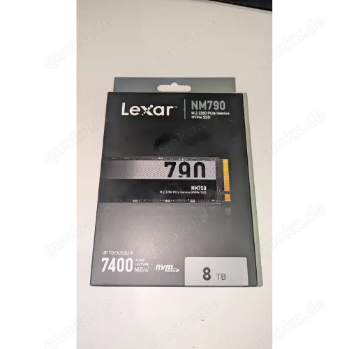 NEU Lexar NM790   8 TB NVMe SSD (M.2 2280, PCIe Gen4x4) Guter Preis!