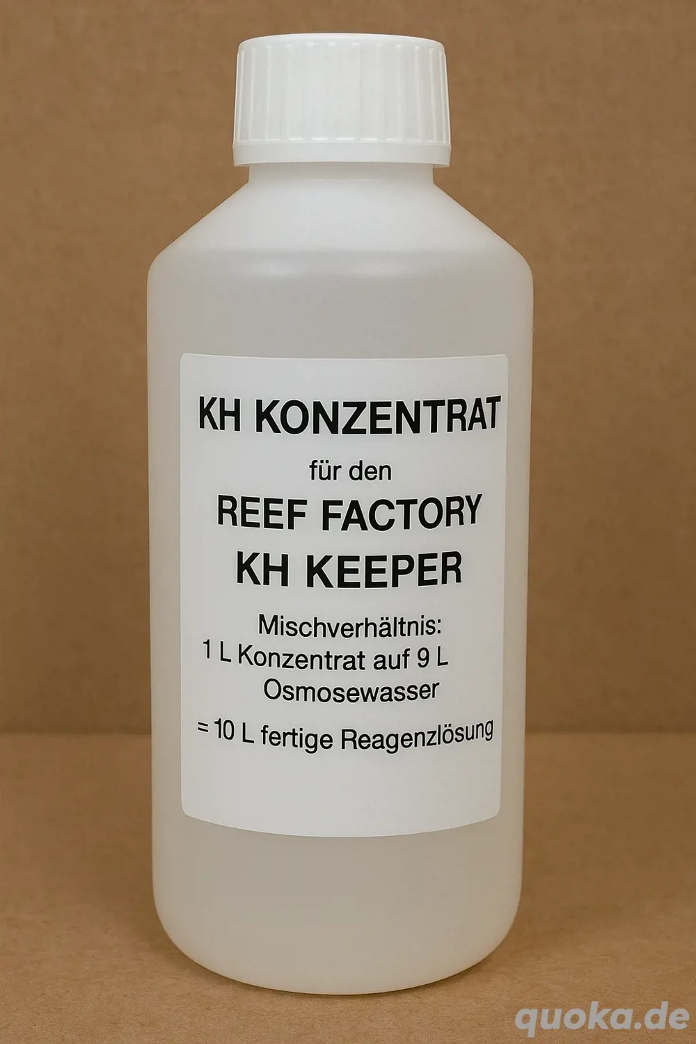 KH Konzentrat Reagenz KH Keeper Reef Factory Meerwasser