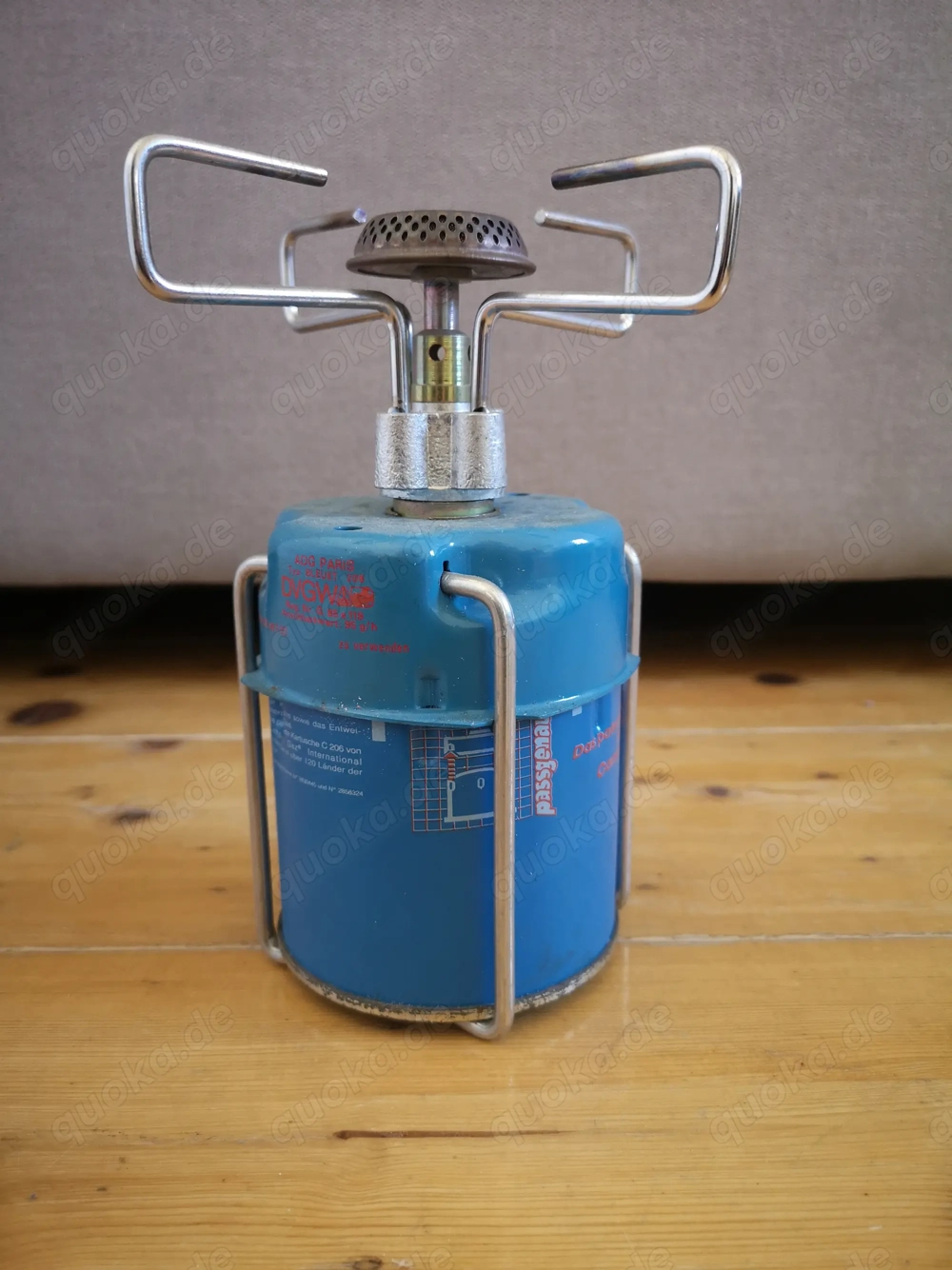 CampinGaz ADG Paris Bleuet 206 Stechkartuschen Kocher