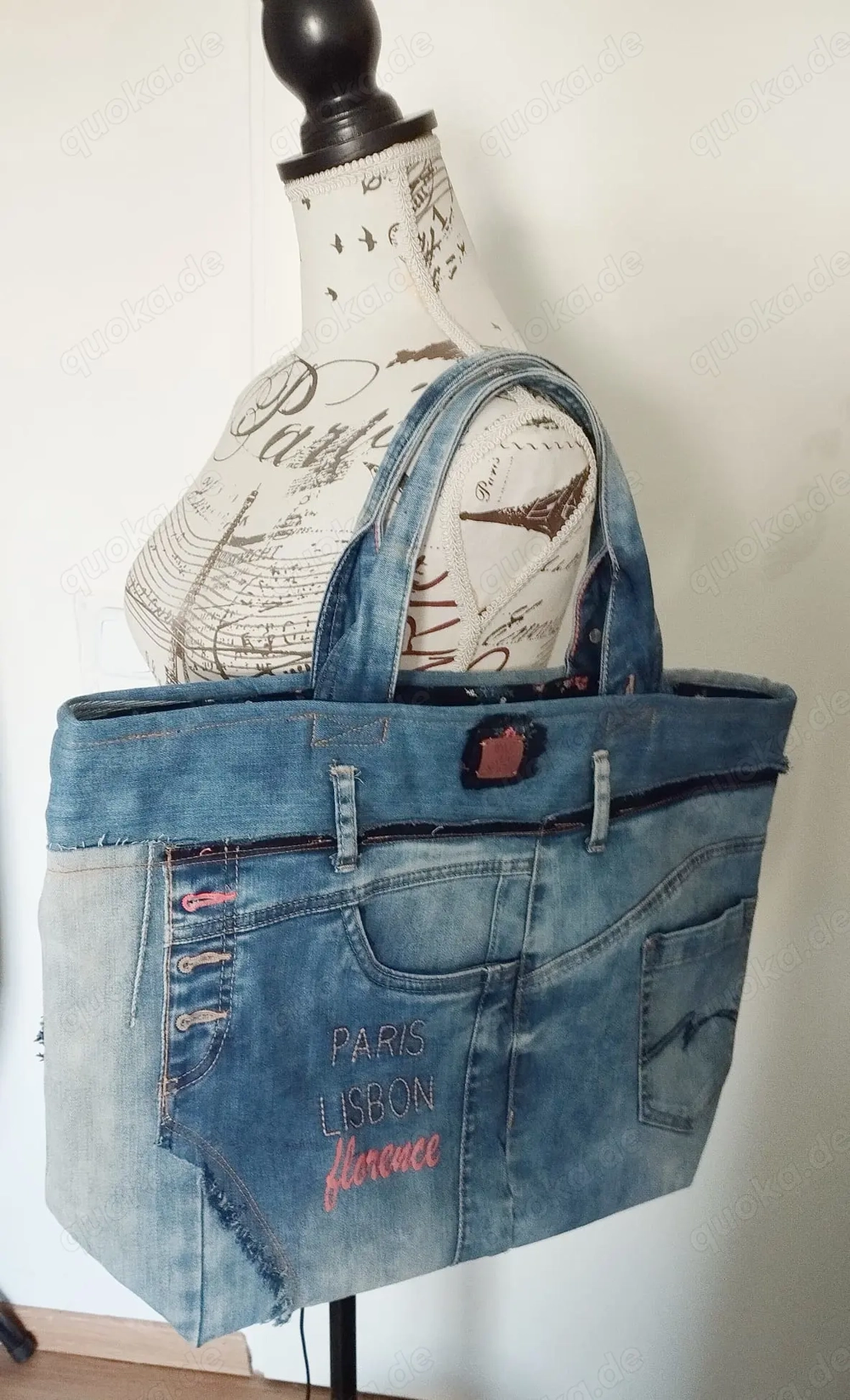 Tasche Jeans Upcycling  Tasche Jeans Upcycling