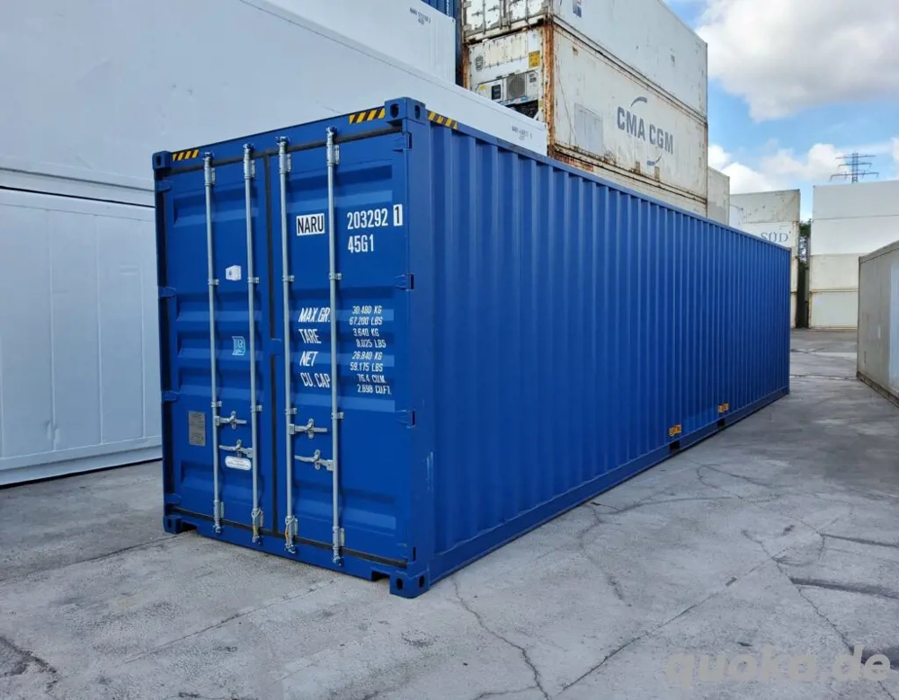 40-Fuß-Seecontainer High Cube