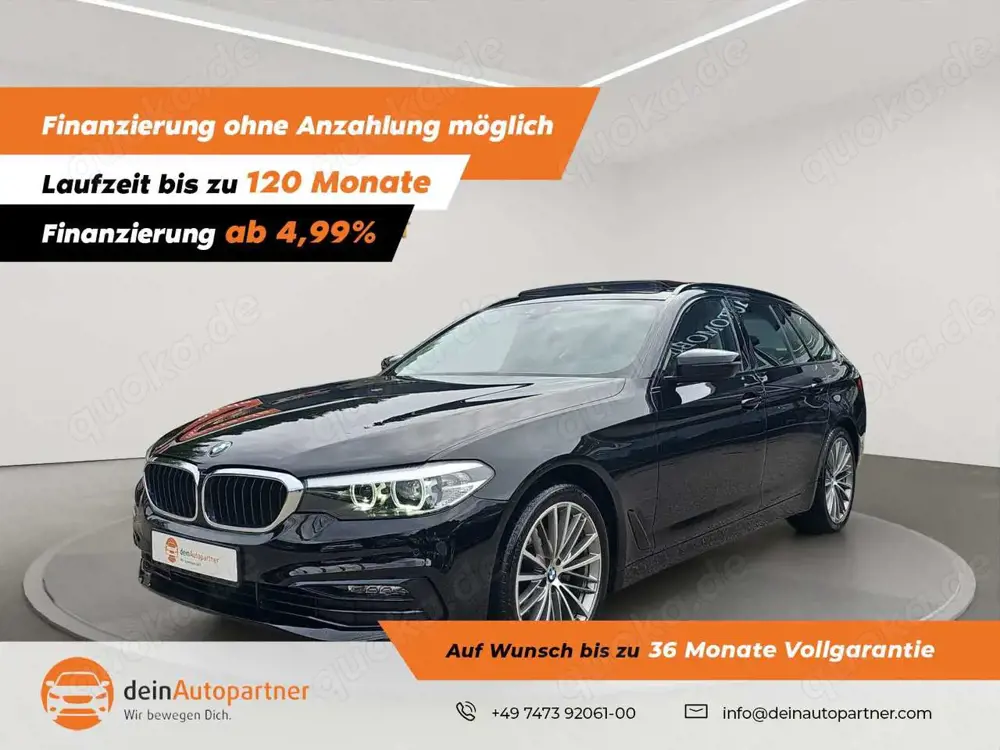BMW 520 d Sport Line Pano Led Navi RFK Leder