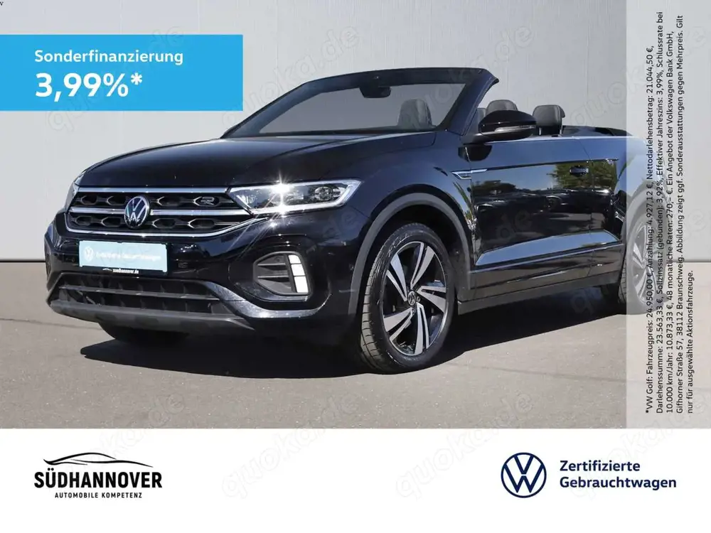 Volkswagen T-Roc Cabriolet R-Line 1.5 TSI DSG AHK+NAVI+LED